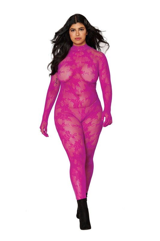 Bodystocking Set - One Size -  Azalea