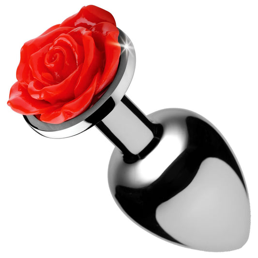 "Red Rose Anal Plug - Medium BTYS-AF634-MEDIUM"