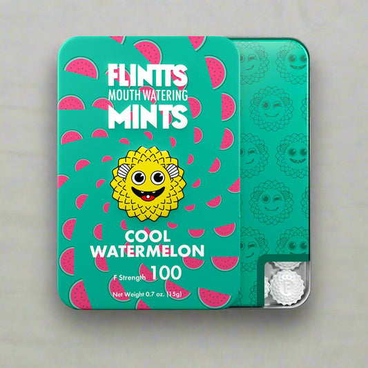 "Flintts Mouth Mints Cool Watermelon - F-Strength 100 FM-WATERMELON"