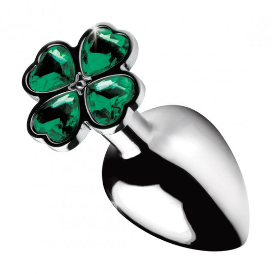 "Lucky Clover Gem Anal Plug - Medium BTYS-AG185-MED"