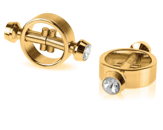 "Fetish Fantasy Gold Magnetic Clamps - Gold PD3988-27"