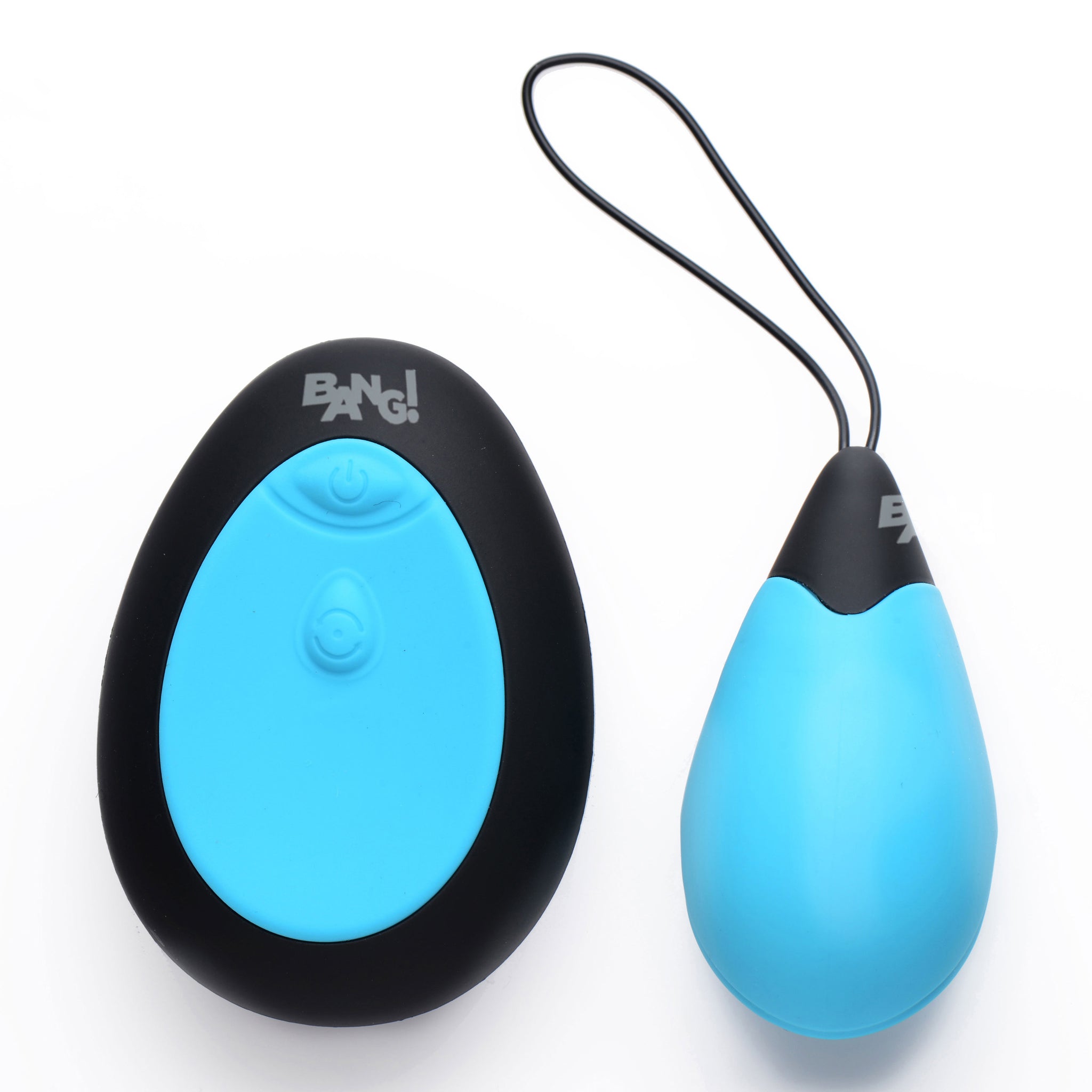 "Bang - 10x Silicone Vibrating Egg - Blue BNG-AG462-BLU"